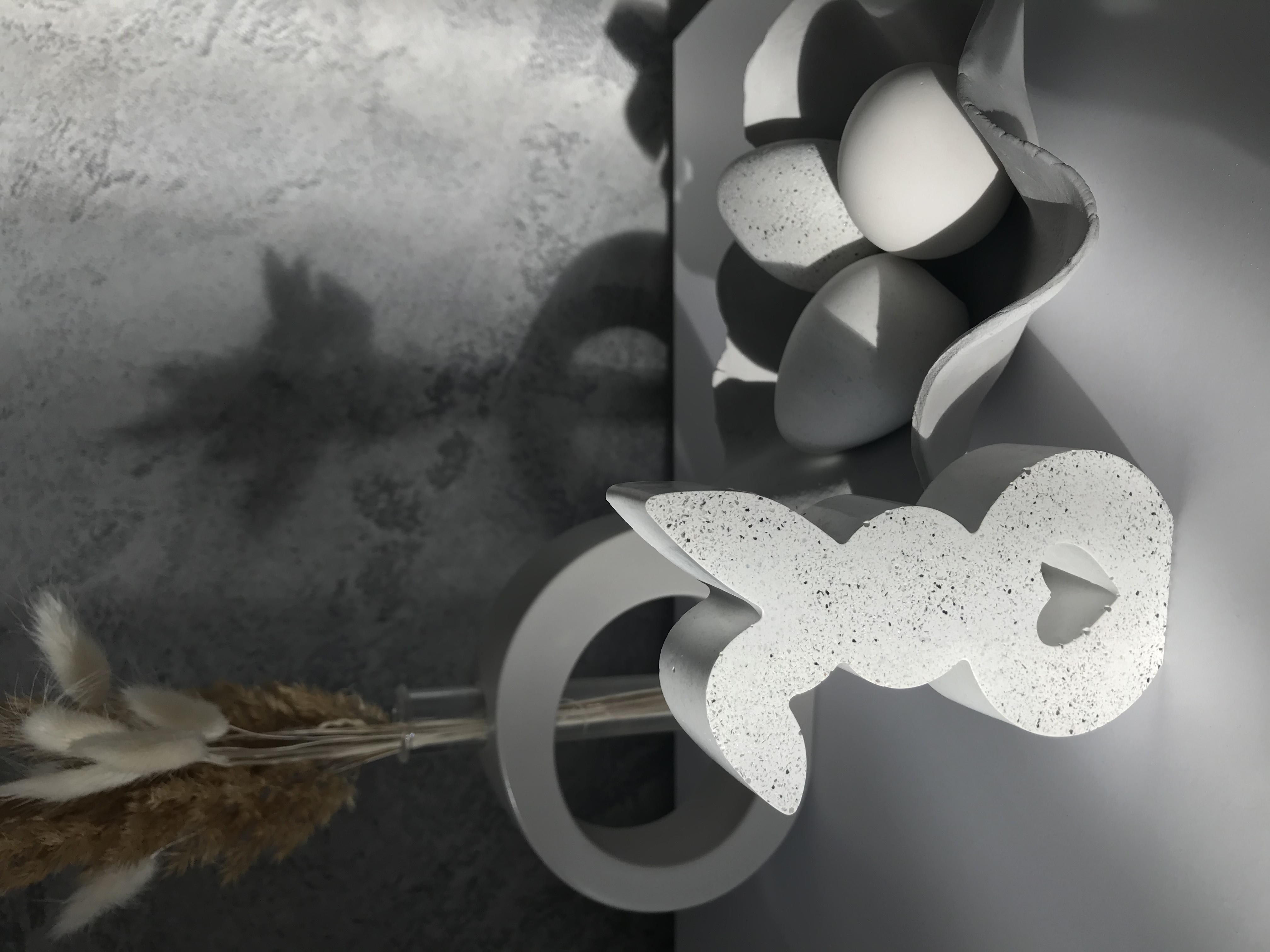 Velikonoční zajíček holka - kamínek