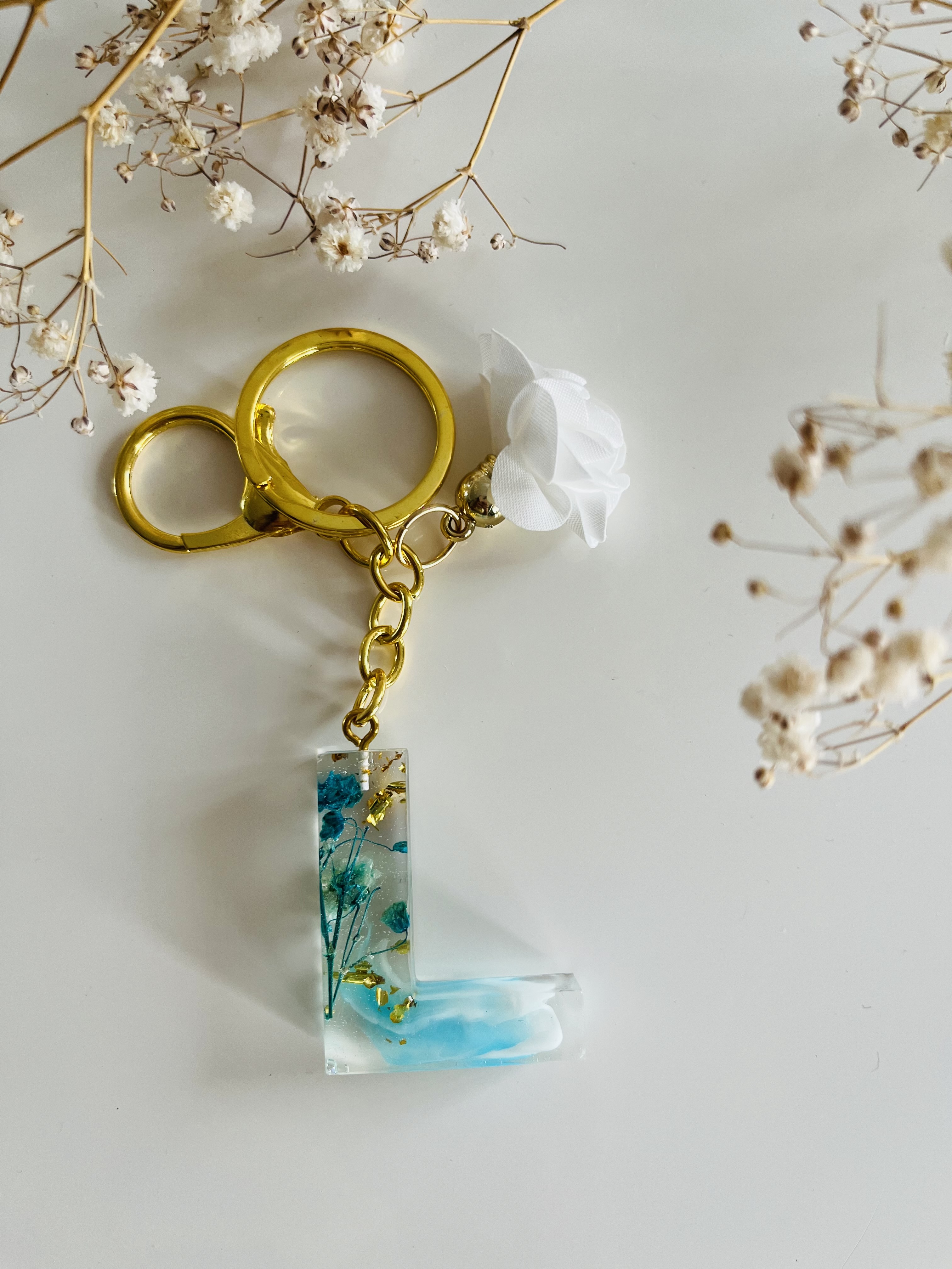 Přívěsek s květinou L