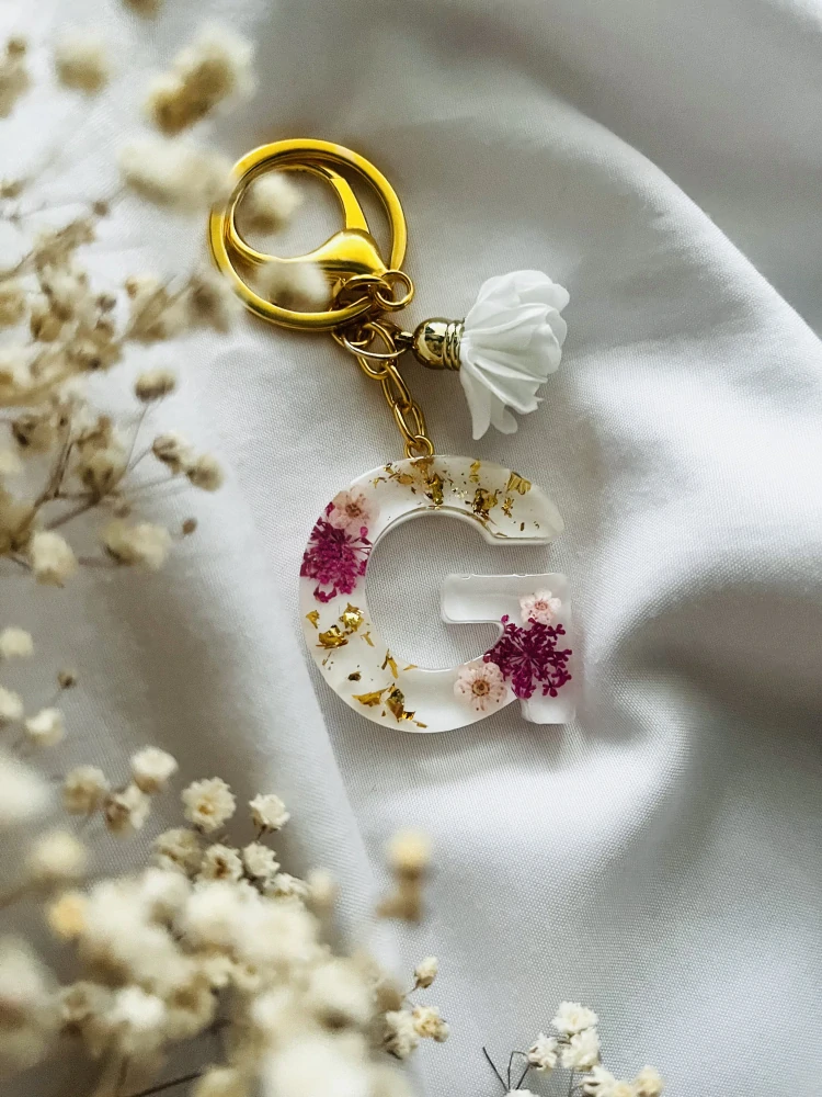 Přívěsek s květinami A-Z