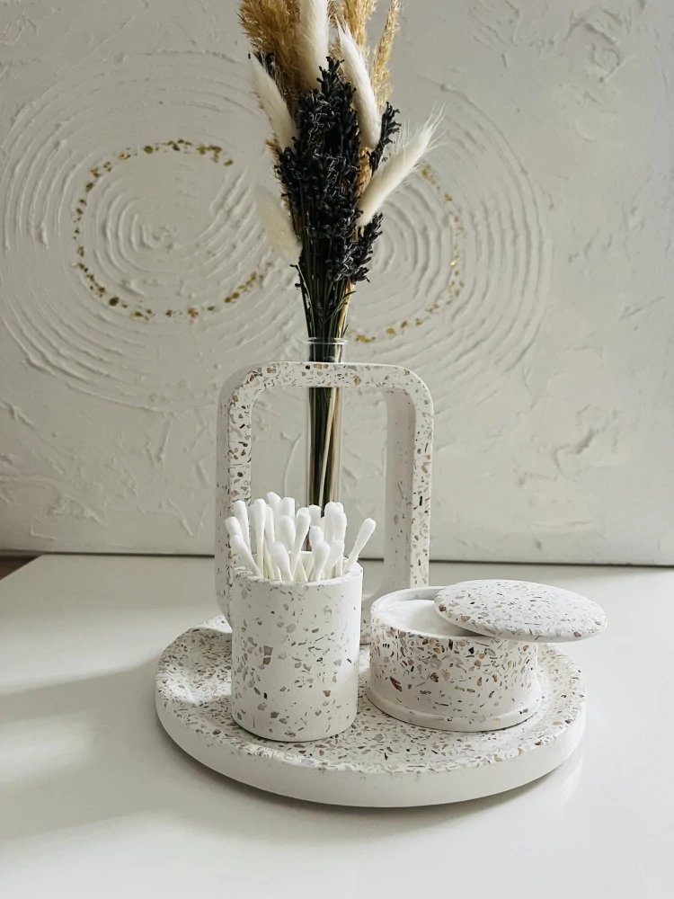 Sada 2 dózy Terrazzo