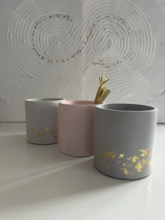 Stojánek na psací potřeby Gold