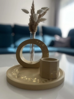 Dekorace na stůl Sand