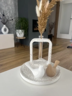 Designová dekorace na stůl Terrazzo